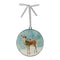 Melrose Deer Disc Ornament (Set of 12)