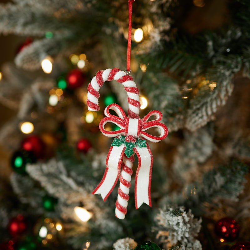Melrose Candy Cane Ornaments – Set of 12