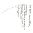 Melrose Snowy Hanging Pine Cluster Branch (Set of 2)