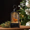 Melrose LED Snow Globe Lantern with Forest Deer 9.5"H