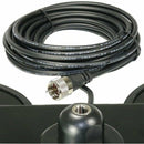 Tram 269 5" Tri-Magnet CB Antenna Mount w/ Rubber Boots & 18' Coaxial Cable - New Open Box
