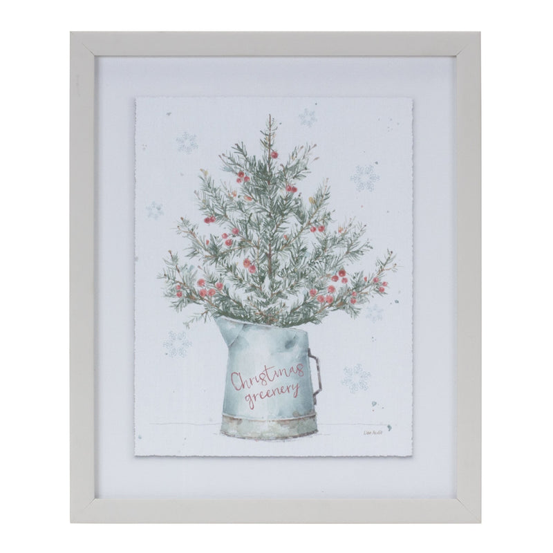 Melrose Potted Pine Tree Wall Art (Set of 2)