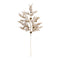 Melrose Flocked Sleigh Bell Pine Spray (Set of 2)