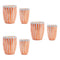 Melrose Wavy Stripe Planter Set of 6 Planter, Wavy Patterned, Dolomite