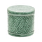 Melrose Sage Green Metal Container with Lid (Set of 2)