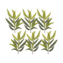 Melrose Varigated Fern Foliage Spray (Set of 6)