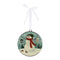 Melrose Snowman Disc Ornament (2 Sided)