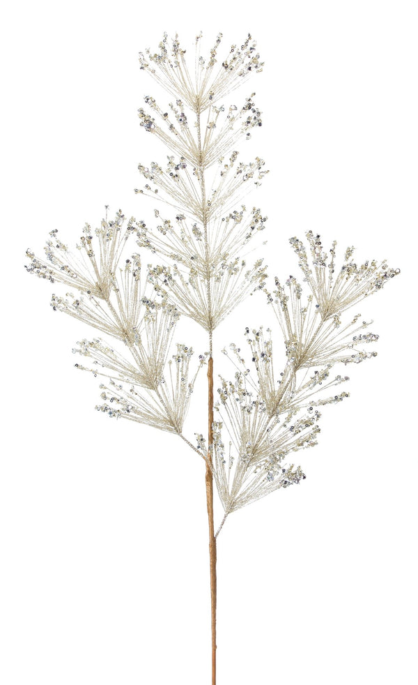 Melrose Pine and Sequin Spray (Set of 12)