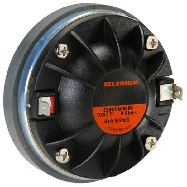 JBL Selenium D202Ti 1" Titanium 60 Watts RMS 8 Ohm Compression Driver