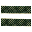 Melrose Ornate Diamond Pattern Wired Ribbon (Set of 2)