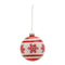 Snowflake Glass Ball Ornament (Set of 6)