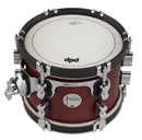 PDP Concept Classic 7x10" Mounted Tom – Ox Blood Stain w/ Ebony Stain Hoops
