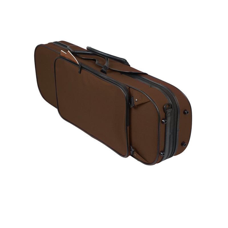 Pedi NiteFlash Viola Case 16.5"  - Brown with Steel-Shield & Reflective Strips