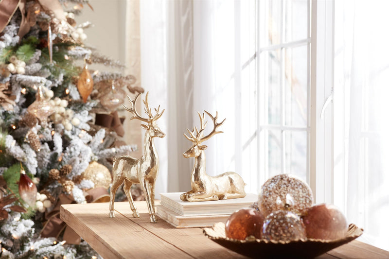 Melrose Holiday Deer Figurine (Set of 4)