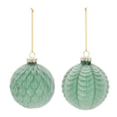 Melrose Frosted Glass Ball Ornament (Set of 12)