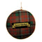Melrose Metal Deer and Pine Tree Disc Ornament (Set of 6)