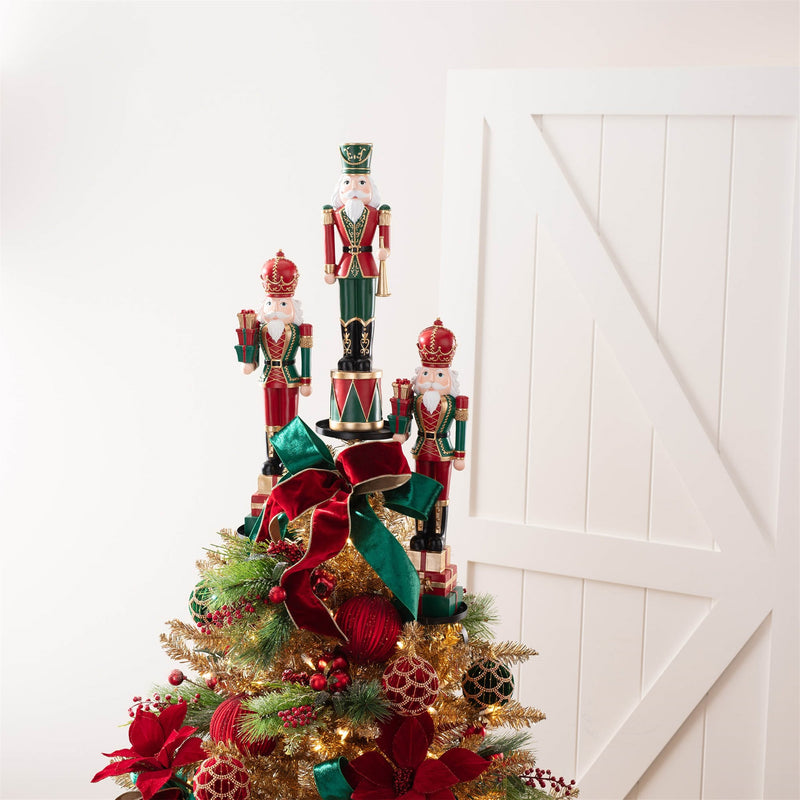 Melrose Metal Triple Tree Topper Platform 36"H