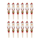 Melrose Santa Drop Ornament (Set of 12)