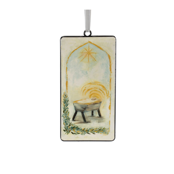 Melrose Nativity Manger Ornament (Set of 12)