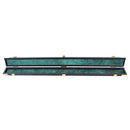 GEWA Maestro 2-Cello Black Bow Case - Faux Leather Exterior & Green Interior