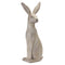Melrose Natural Stone Sitting Rabbit Statue (Set of 2)