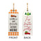 Melrose Reversible Fall Friends and Jolly Holiday Tag 23.5"H