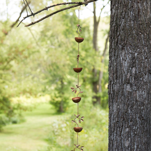 Melrose Humming Bird Rain Chain - Thumbnail 5