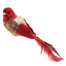 Melrose Jeweled Tapestry Bird Clip (Set of 4)