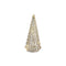 Melrose LED Lighted Mercury Glass Holiday Tree Decor (Set of 4)