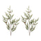 Melrose Icy Pine Spray with Pinecones (Set of 2)
