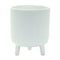 Melrose Ribbed Stone Footed Planter Set of 2 Planter, Ribbed, Dolomite