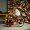 Melrose Whimsical Santa Riding Bike
