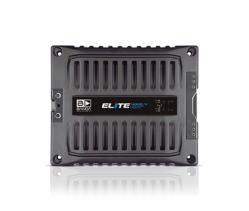 Banda Elite 4000.4 4000 Watt 4-Channel 1-Ohm Car Amplifier