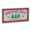 Melrose Christmas Tree Wall Sign (Set of 2)