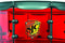 SJC Josh Dun Torch Snare Drum 6.5x14" Red Acrylic Shell Black Hardware