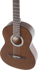GEWA Basic 3/4-Size Classical Guitar Set - Walnut Finish w/ Gig Bag & Tuner