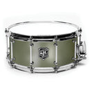 SJC Drums Navigator Snare Drum – 6.5"x14" - Olive Green