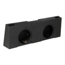 QPower Chevrolet Dual 12" Vented Sub Box QBGMC07212