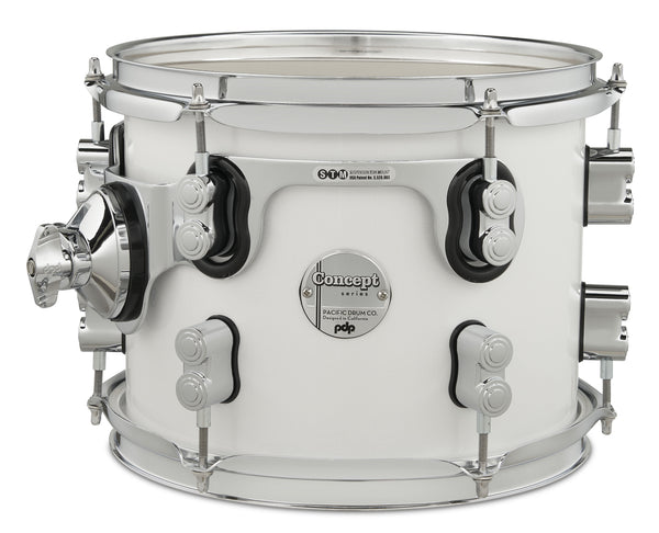 PDP Concept Maple 8x10 Suspension Tom - Pearlescent White - PDCM0810STPW