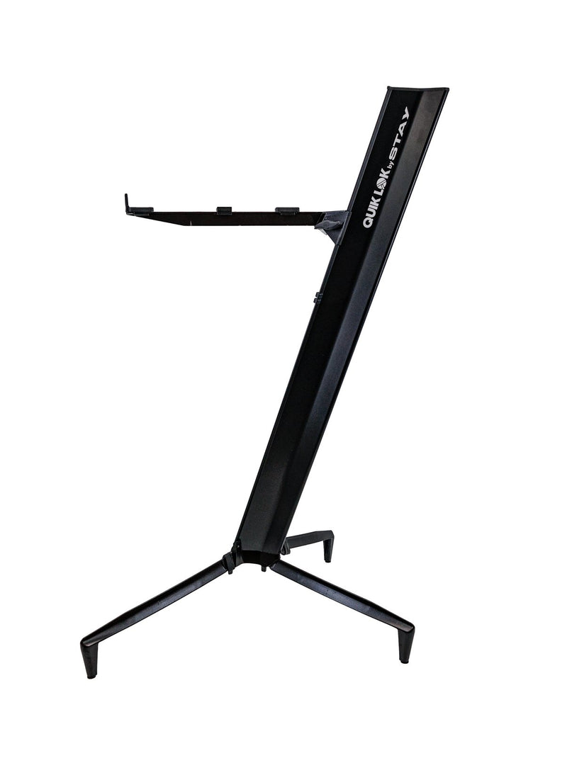 Quik Lok STAY-TOWER-01-BLK Stay Tower Keyboard Stand - 1 Tier Black