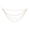 Melrose Pearl Bead and Chain Link Garland (Set of 2)