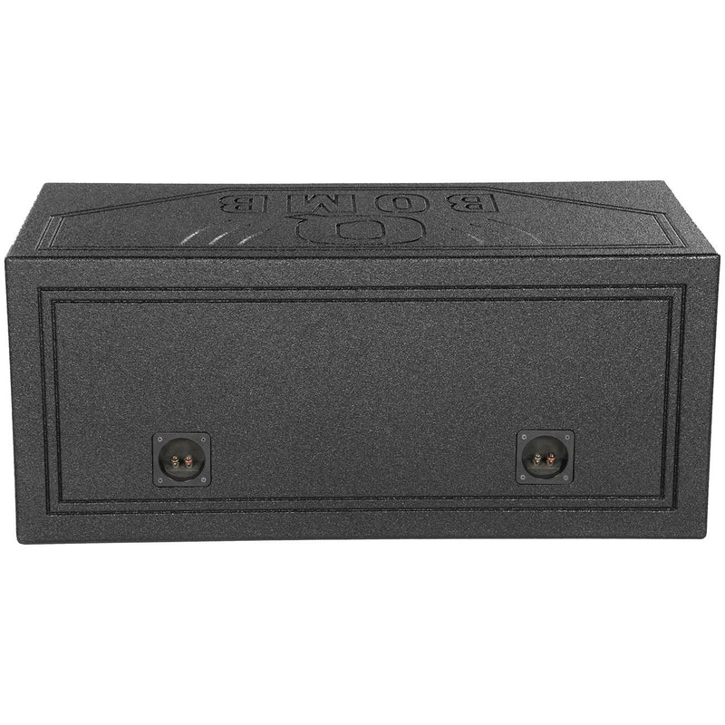 QPower Dual 15" Vented Sub Box BOMB 15 V SQ