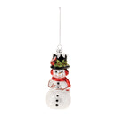 Melrose Classic Snowman Ornament (Set of 6)