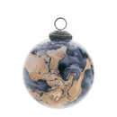 Melrose Marble Painted Glass Ball Ornament (Set of 6)