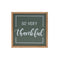 Melrose Gather and Thankful Sentiment Sign (Set of 2)