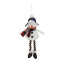 Melrose Plush Snowman Ornament (Set of 6)