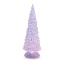 Melrose LED Multicolor Textured Glass Tree (Set of 3)