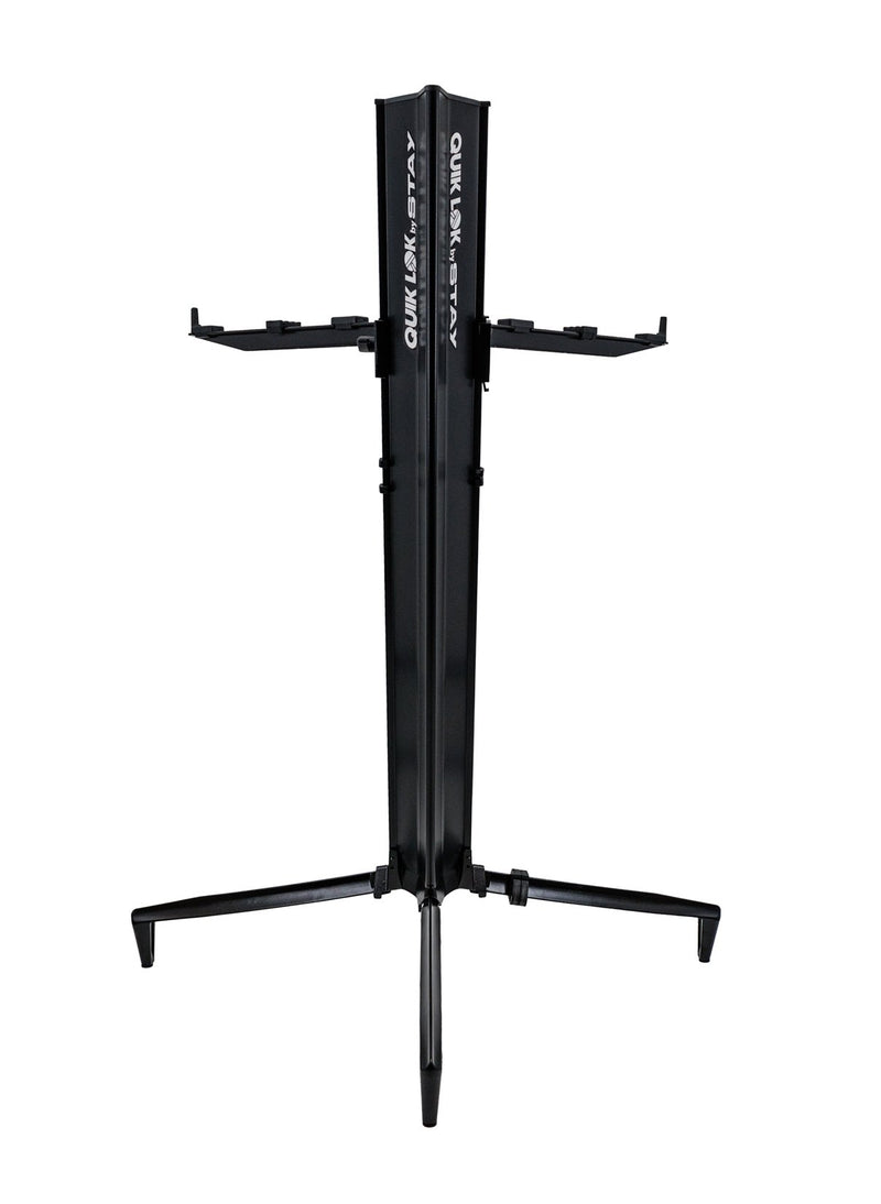 Quik Lok STAY-TOWER-01-BLK Stay Tower Keyboard Stand - 1 Tier Black