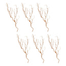 Melrose Glittered Bronze Twig Branch (Set of 6)