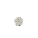 Melrose White Washed Stone Flower Decor (Set of 3) Multicolor Home Accent